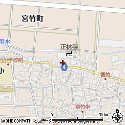 石川県能美市宮竹町イ168周辺の地図