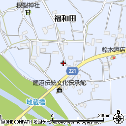栃木県下都賀郡壬生町福和田1331-4周辺の地図