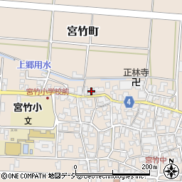 石川県能美市宮竹町イ162周辺の地図