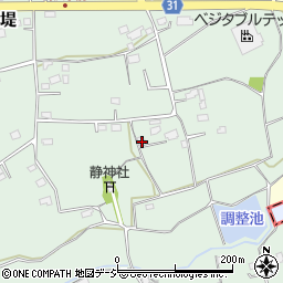 茨城県那珂市堤463-3周辺の地図