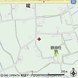 茨城県那珂市堤479周辺の地図