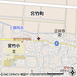 石川県能美市宮竹町イ161周辺の地図