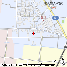 石川県能美市赤井町イ周辺の地図