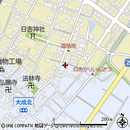 石川県能美市大成町イ82周辺の地図