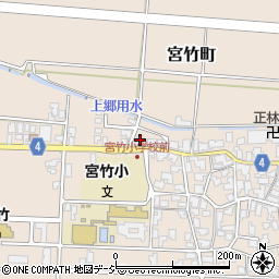 石川県能美市宮竹町イ155-2周辺の地図