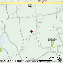 茨城県那珂市堤528-3周辺の地図
