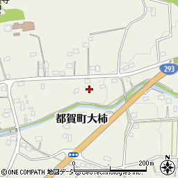 栃木県栃木市都賀町大柿1195周辺の地図
