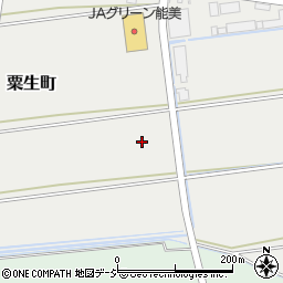 石川県能美市粟生町あ周辺の地図
