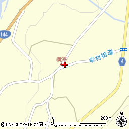 長野県上田市真田町長横沢3367-1周辺の地図