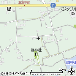 茨城県那珂市堤472周辺の地図