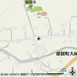 栃木県栃木市都賀町大柿1167周辺の地図
