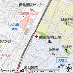 石川県能美市大成町（タ）周辺の地図