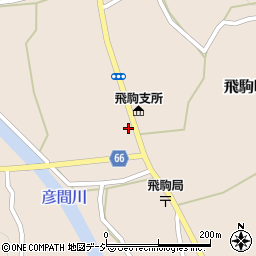 栃木県佐野市飛駒町1478周辺の地図