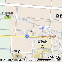 石川県能美市宮竹町ホ周辺の地図