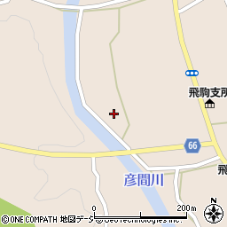栃木県佐野市飛駒町1487周辺の地図