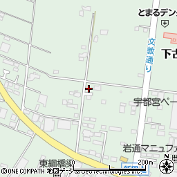 栃木県下野市下古山3263周辺の地図