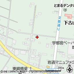 栃木県下野市下古山3262周辺の地図