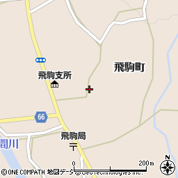 栃木県佐野市飛駒町1575周辺の地図