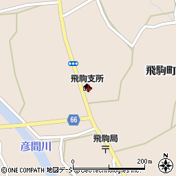 栃木県佐野市飛駒町1576周辺の地図