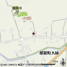 栃木県栃木市都賀町大柿1176周辺の地図