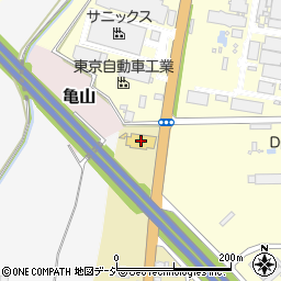 栃木日野自動車真岡テクニカルサービスセンター周辺の地図
