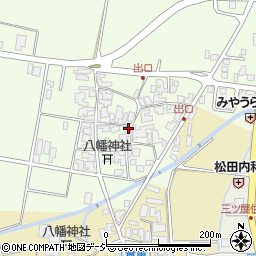 石川県能美市出口町イ周辺の地図