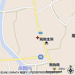栃木県佐野市飛駒町1502周辺の地図