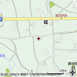 茨城県那珂市堤558周辺の地図