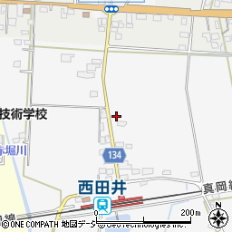 栃木県真岡市西田井2026周辺の地図