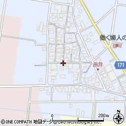 石川県能美市赤井町ロ周辺の地図