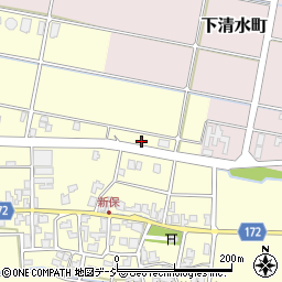 石川県能美市新保町ヨ周辺の地図