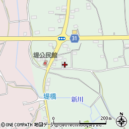 茨城県那珂市堤649-1周辺の地図