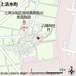 石川県能美市上清水町イ周辺の地図