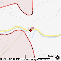 木村前周辺の地図