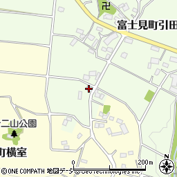群馬県前橋市富士見町引田281周辺の地図