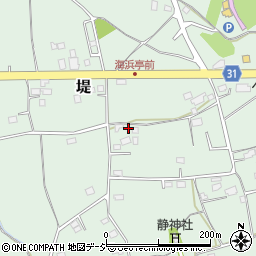 茨城県那珂市堤573-3周辺の地図