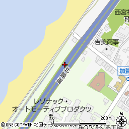 石川県能美市中町ム周辺の地図