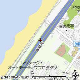 石川県能美市中町（ム）周辺の地図