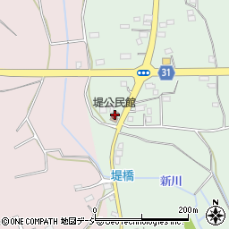 茨城県那珂市堤703周辺の地図