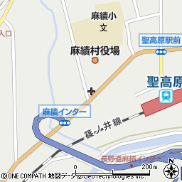 長野県東筑摩郡麻績村麻3804周辺の地図