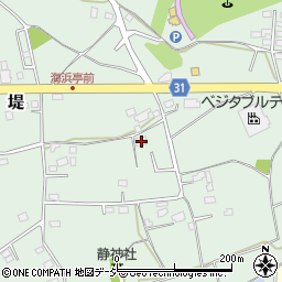 茨城県那珂市堤590-3周辺の地図