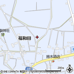栃木県下都賀郡壬生町福和田周辺の地図
