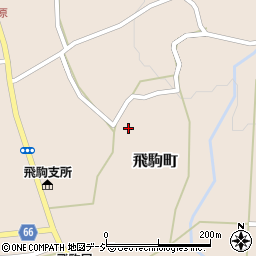栃木県佐野市飛駒町1618周辺の地図