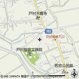 茨城県那珂市戸7181周辺の地図