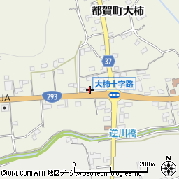 栃木県栃木市都賀町大柿1486周辺の地図