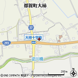栃木県栃木市都賀町大柿1521周辺の地図