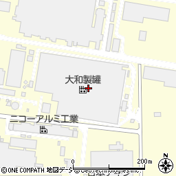 大和製罐株式会社　真岡工場周辺の地図