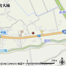 栃木県栃木市都賀町大柿1592周辺の地図