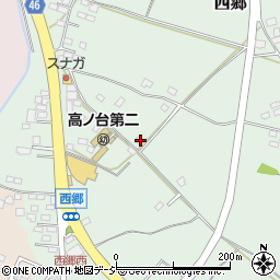 栃木県真岡市西郷220周辺の地図