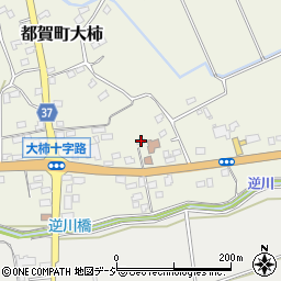 栃木県栃木市都賀町大柿1528周辺の地図
